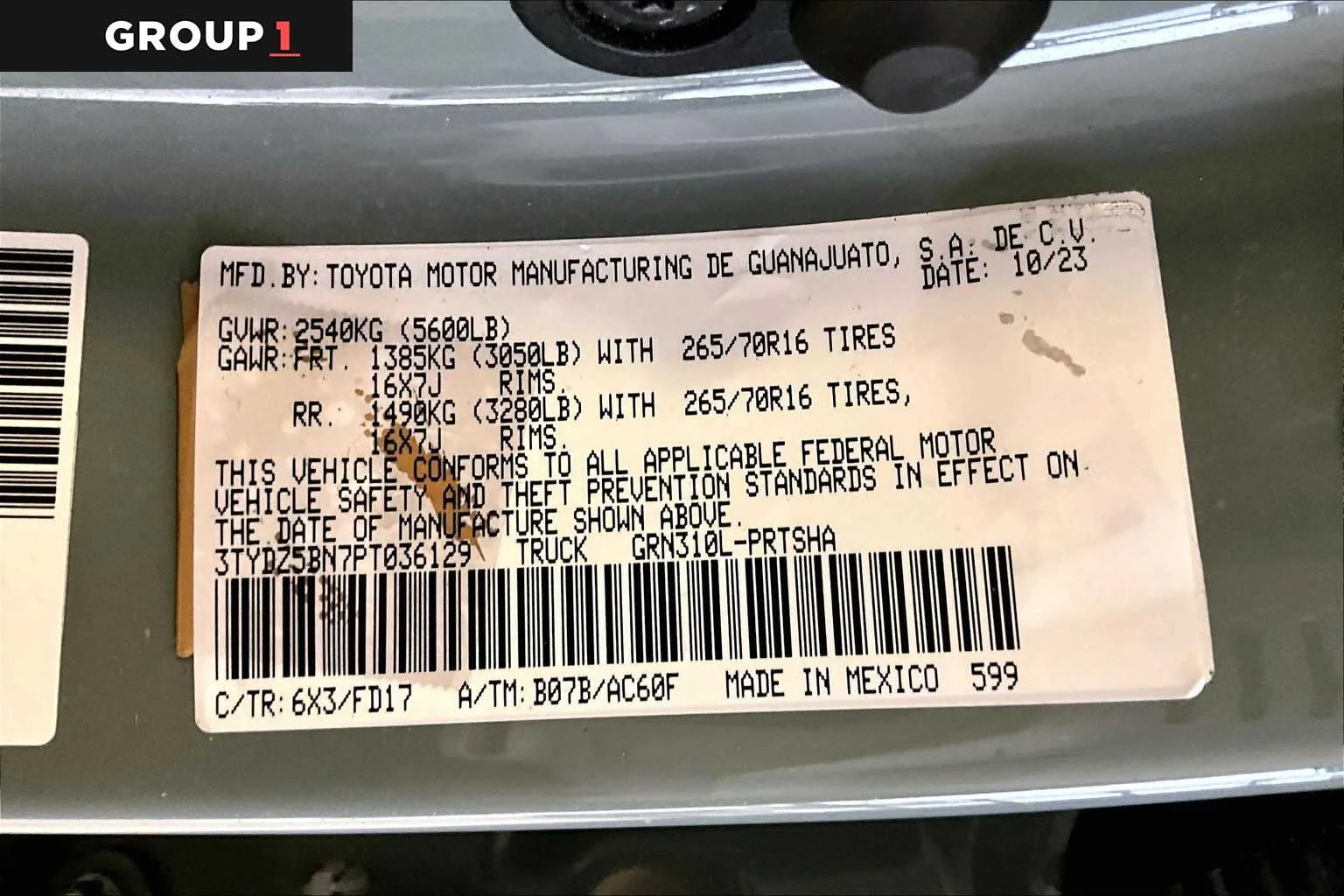 Certified Used 2023 Lunar Rock Toyota TRD Off Road image 37