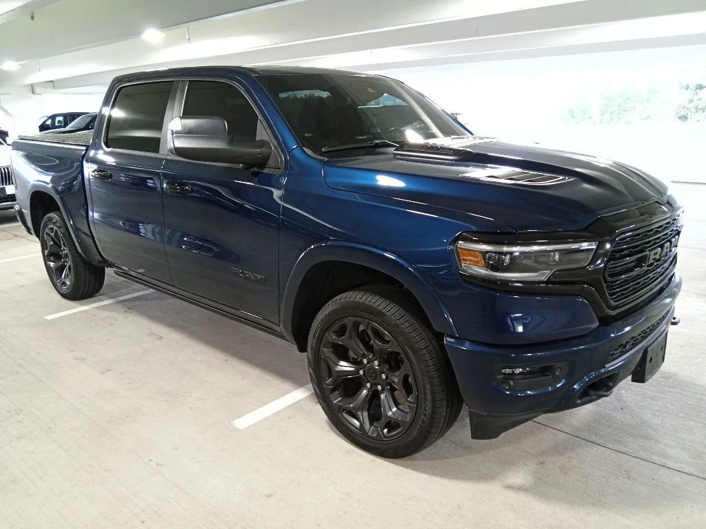 Used 2023 Patriot Blue Pearlcoat Ram Limited image 3