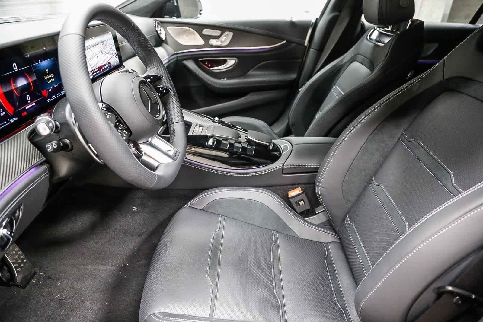 New 2026 MANUFAKTUR Moonlight White Metallic Mercedes-Benz AMG® GT 53 4-Door Coupe image 17