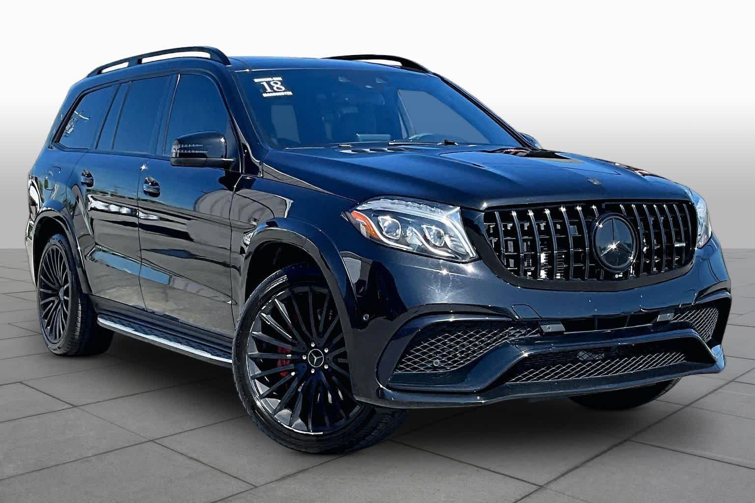 Used 2018 Obsidian Black Metallic Mercedes-Benz AMG® GLS 63 image 3