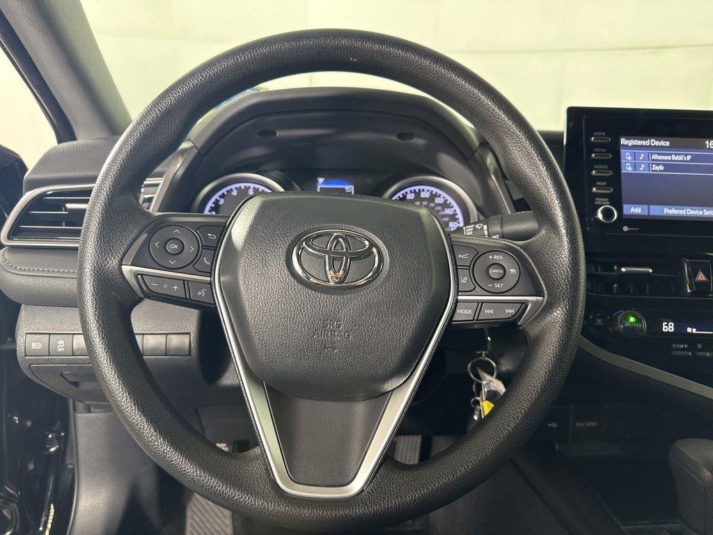 Certified Used 2024 Midnight Black Metallic Toyota LE image 24