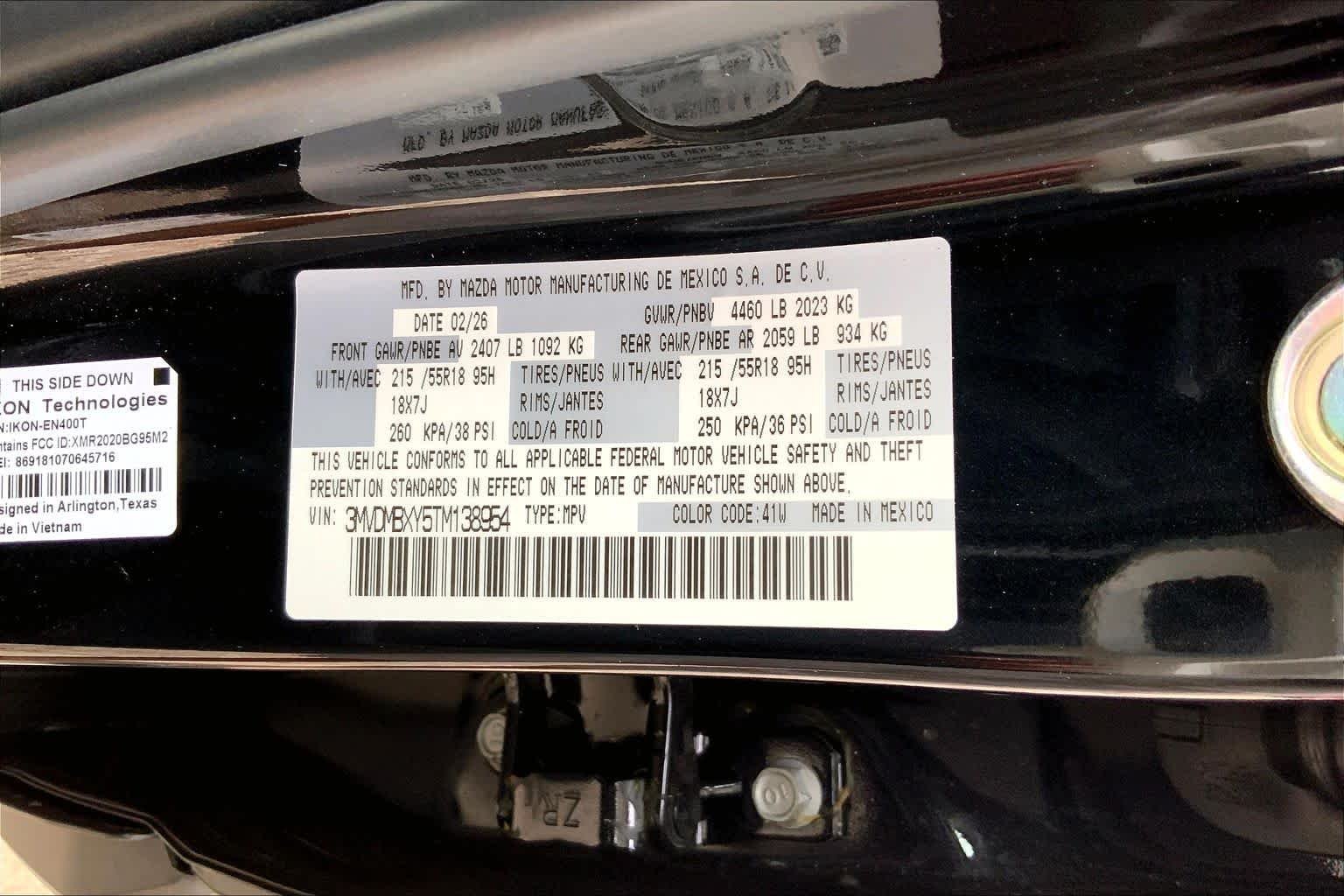 New 2026 Jet Black Mica Mazda 2.5 Turbo Aire Edition AWD image 21