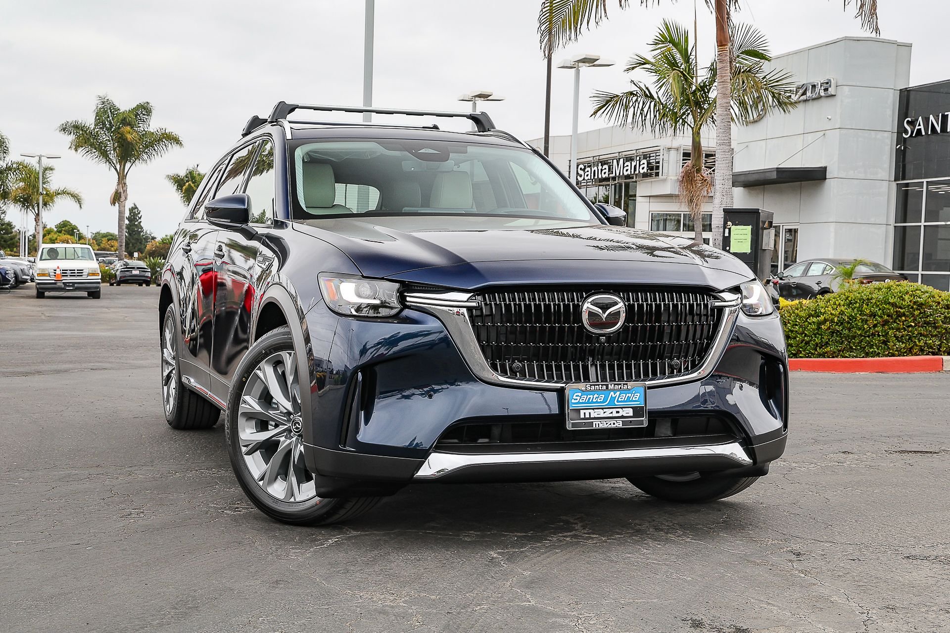 New 2026 Deep Crystal Blue Mica Mazda 3.3 Turbo Premium Plus AWD image 1