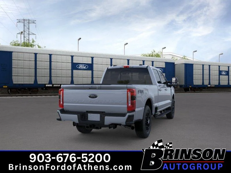 New 2026 Glacier Gray Metallic Tri-Coat Ford F-250® Lariat® image 8