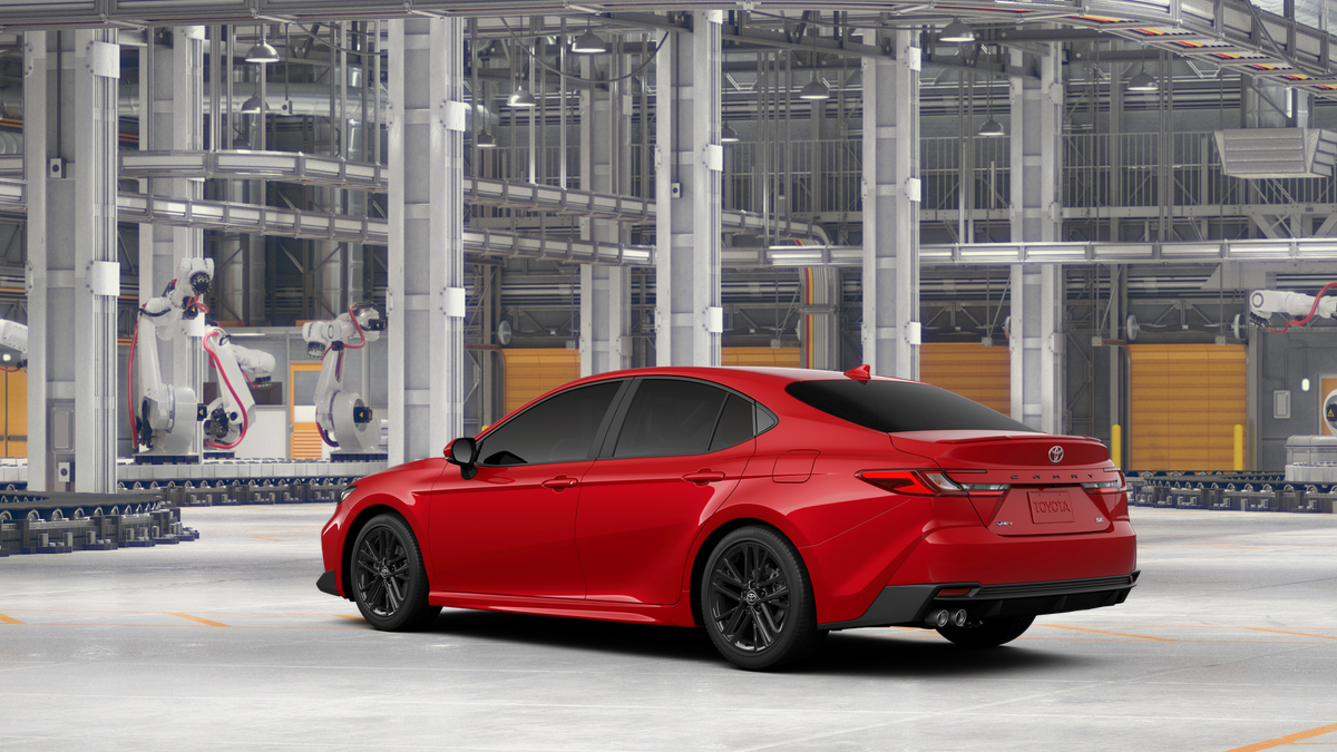New 2026 Supersonic Red Toyota SE image 6