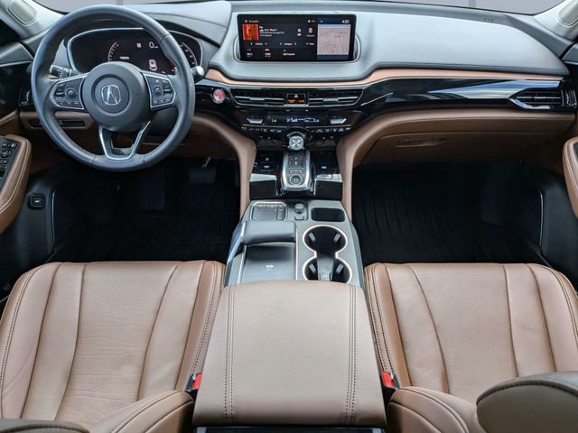 Used 2023 Liquid Carbon Metallic Acura TECH image 18
