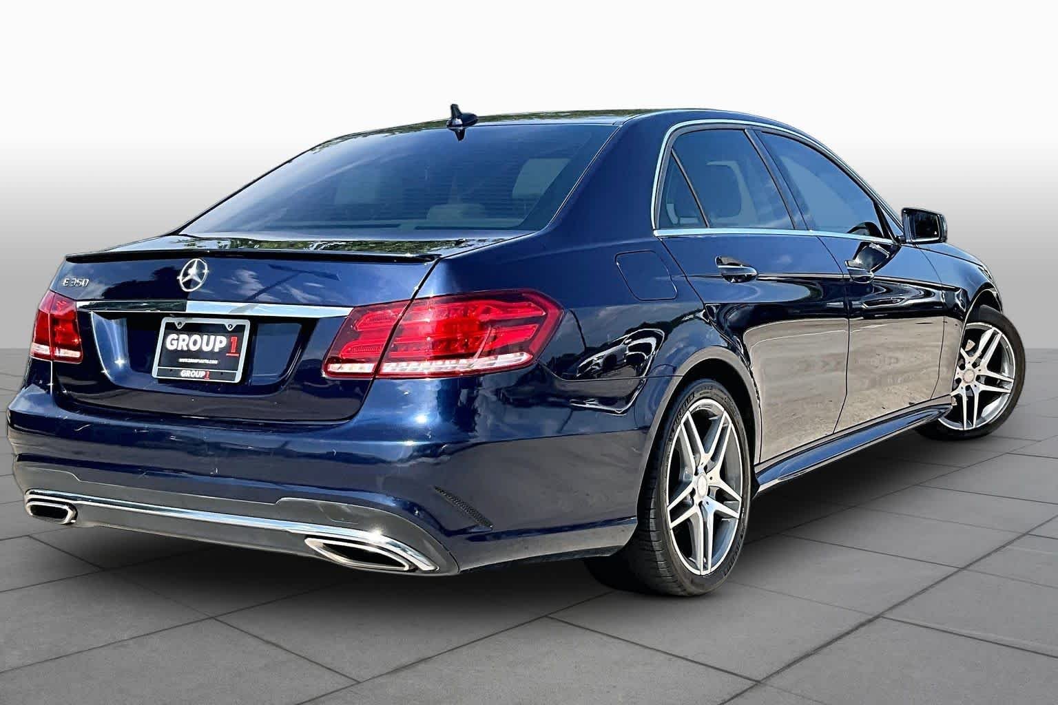 Used 2015 Lunar Blue Metallic Mercedes-Benz E 350 Sport image 12