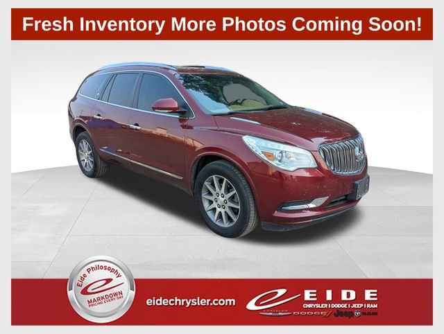 Used 2017 Red Buick Leather Group image 1