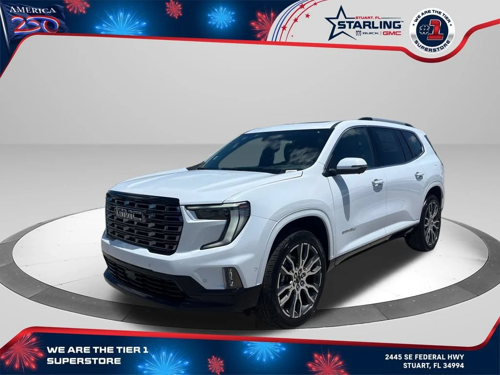New 2026 Glacier White Tricoat GMC Denali Ultimate image 1