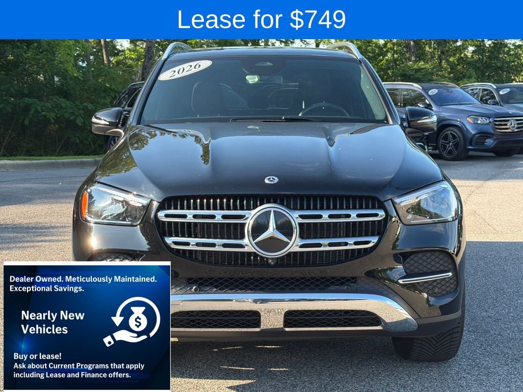 Used 2026 Obsidian Black Metallic Mercedes-Benz GLE 350 image 3