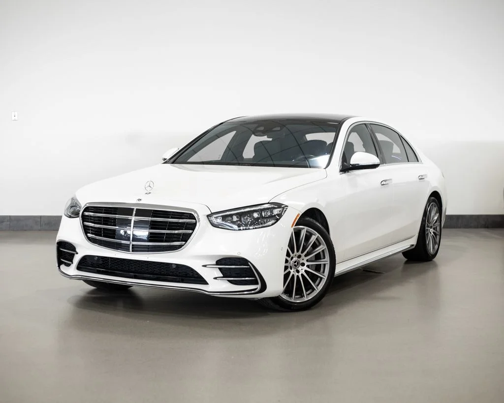 Certified Used 2023 White Mercedes-Benz S 580 image 1
