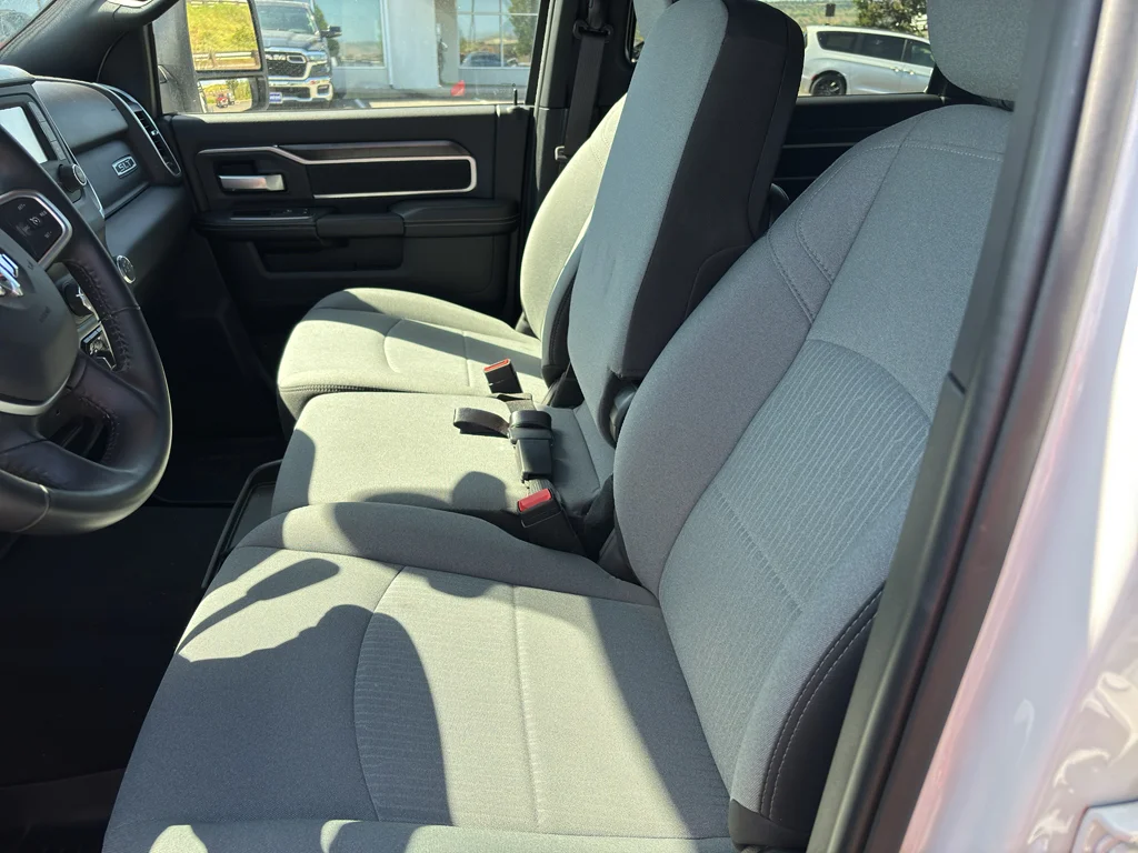 Used 2024 Bright White Clearcoat Ram SLT image 14