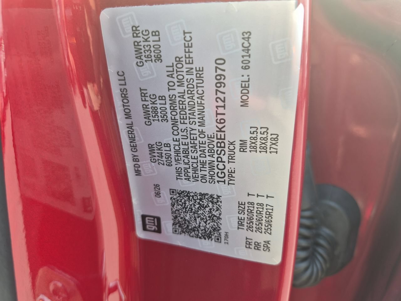 New 2026 Radiant Red Tintcoat Chevrolet Work Truck image 33