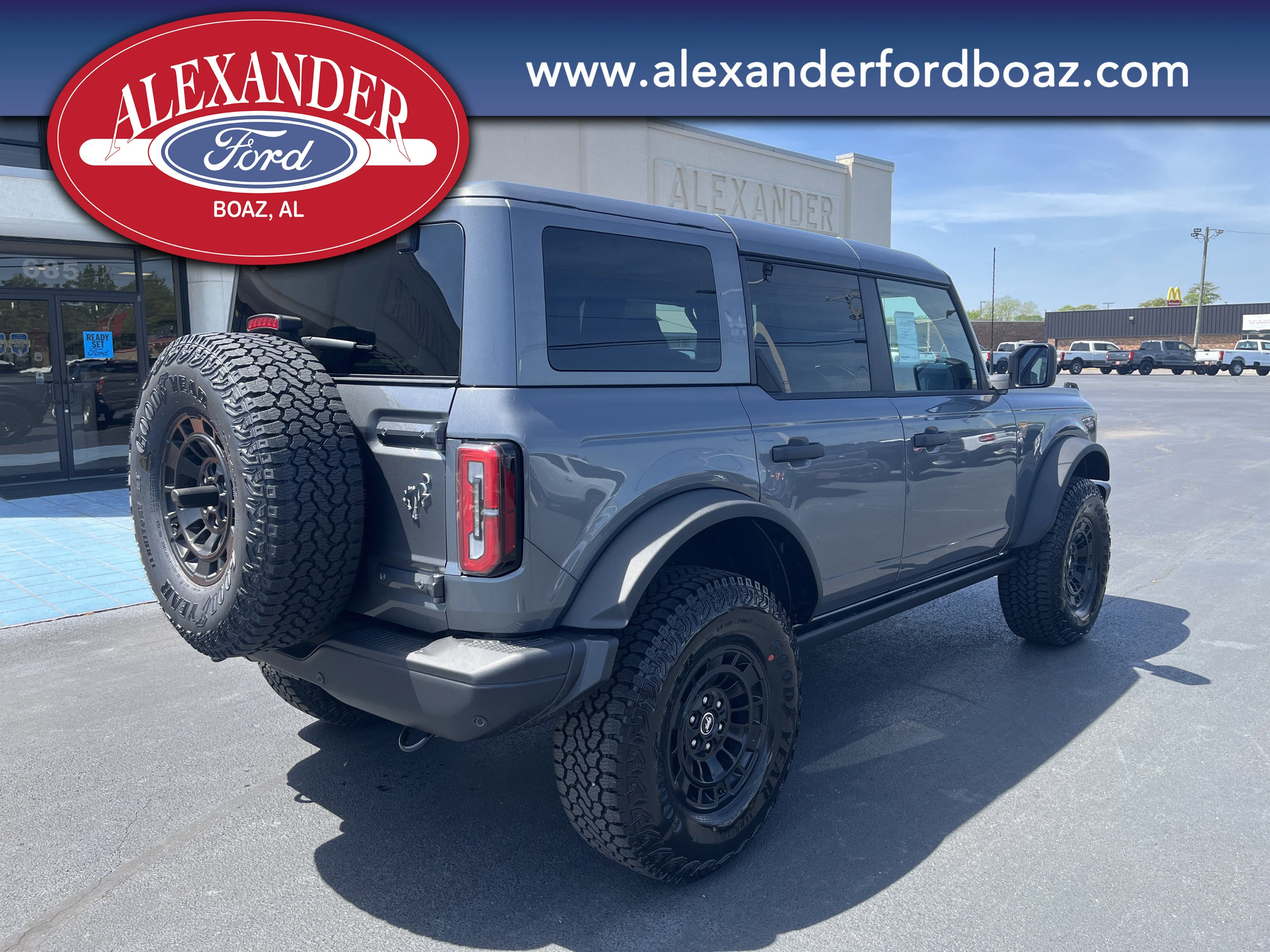 New 2026 Carbonized Gray Metallic Ford Badlands® image 3