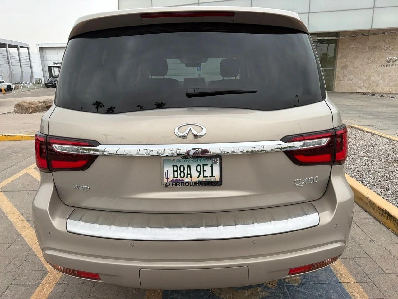 Certified Used 2024 Champagne Quartz INFINITI Luxe image 5