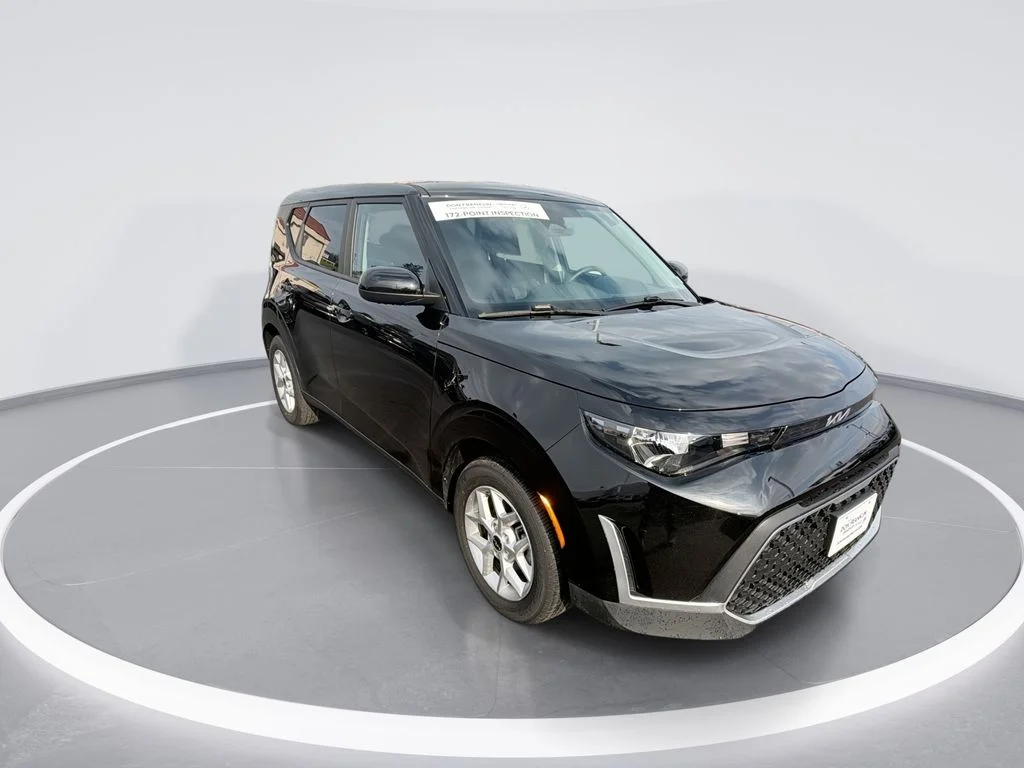Used 2025 Black Kia LX image 2