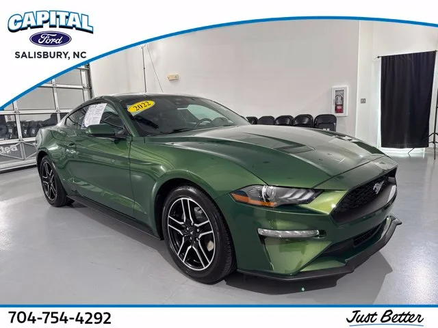Used 2022 Green Ford EcoBoost image 1