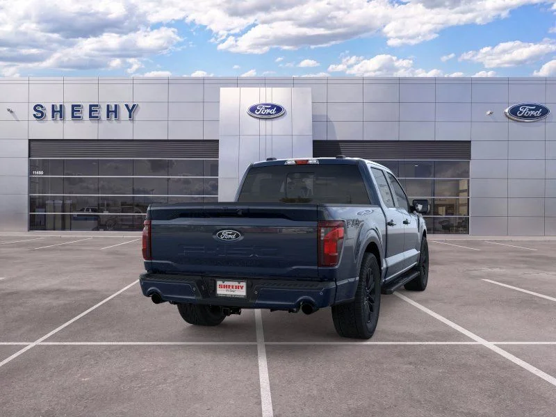 New 2026 Blue Metallic Ford XLT image 8