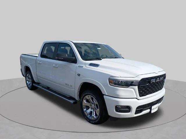 New 2026 Bright White Clear-Coat Exterior Paint RAM Big Horn/Lone Star image 7