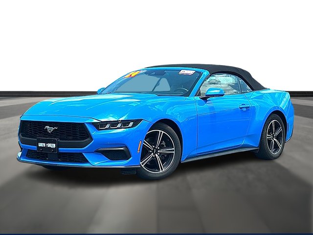 Pre-Owned 2024 Ford Mustang EcoBoost 2.3L I-4 port/direct injection, DOHC, variable valve control, intercooled turbo, premium unleaded, engine with cylinder deactivation and 315HP RWD EcoBoost Premium Convertible