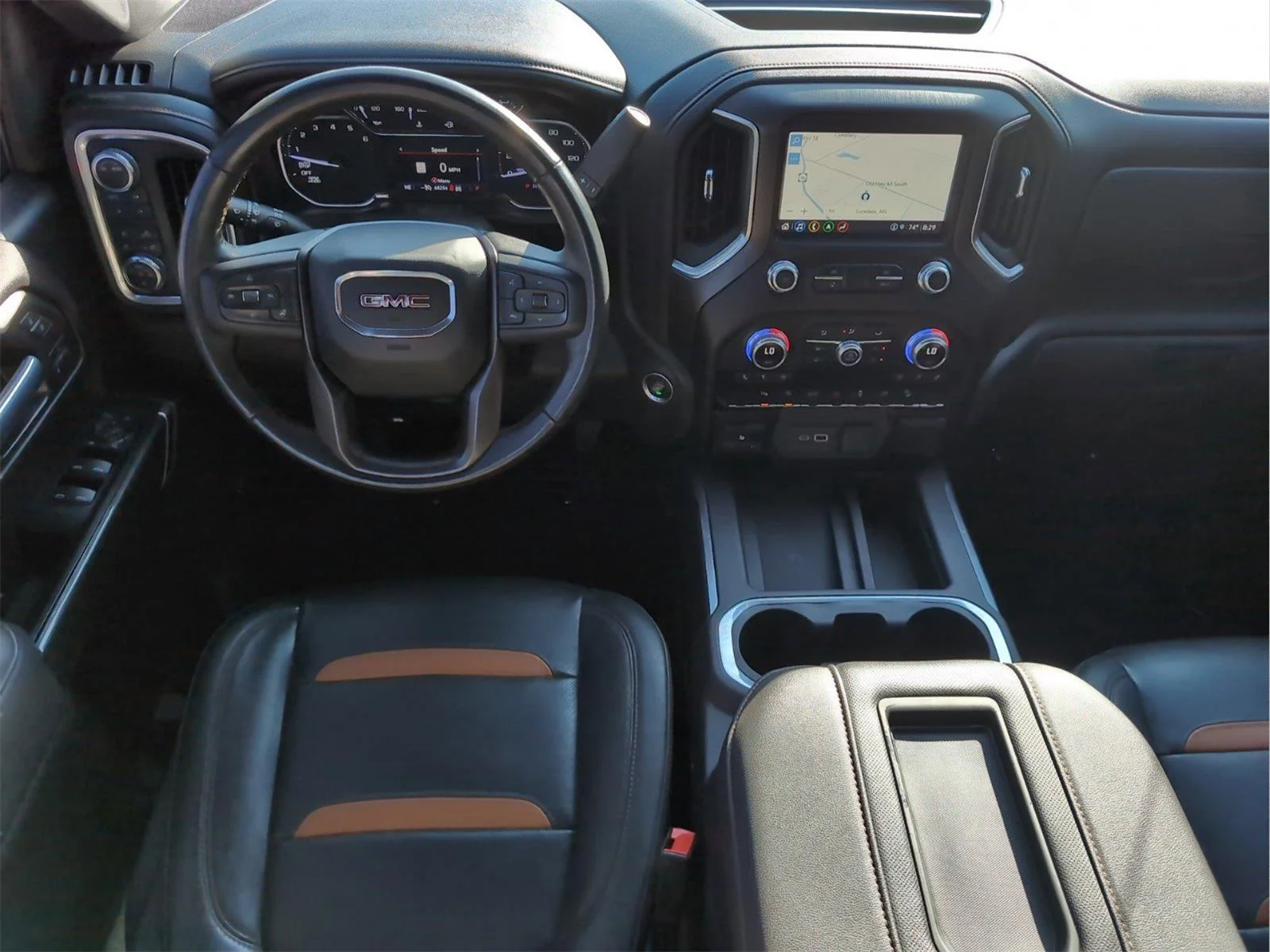 Used 2021 Cardinal Red GMC AT4 image 29
