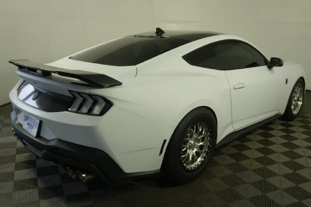Used 2024 Oxford White Ford Dark Horse image 3