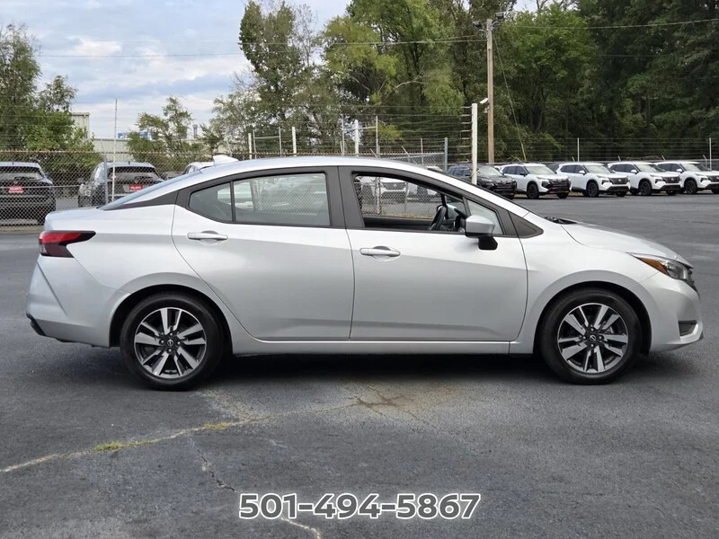 Used 2025 Brilliant Silver Metallic NISSAN SV image 6