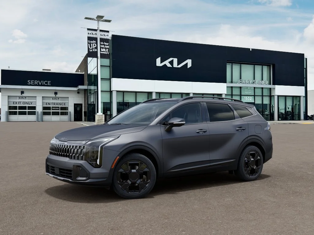 New 2026 Shadow Matte Gray Kia X-Line image 3