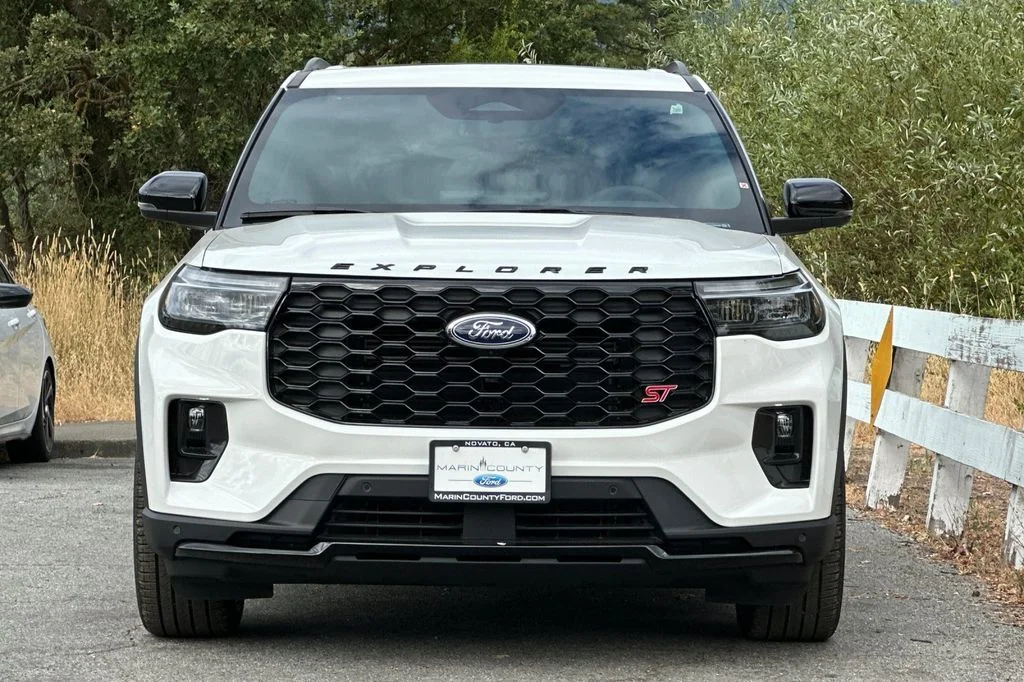 New 2026 White Metallic Ford ST image 9