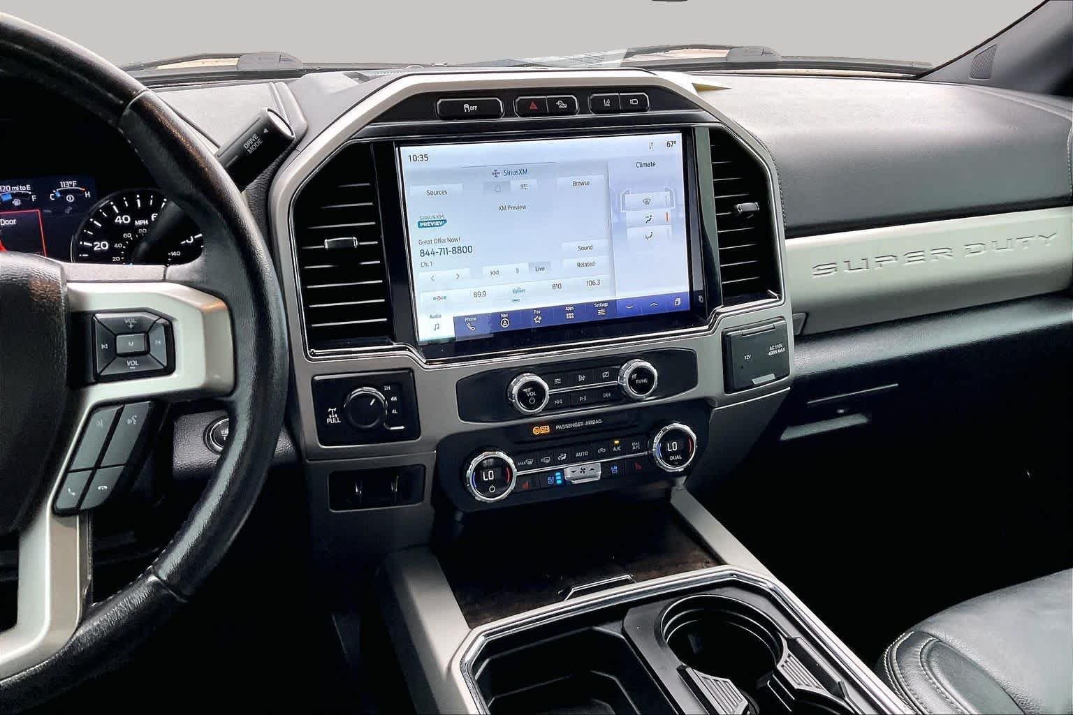 Used 2022 Agate Black Metallic Ford LARIAT image 7