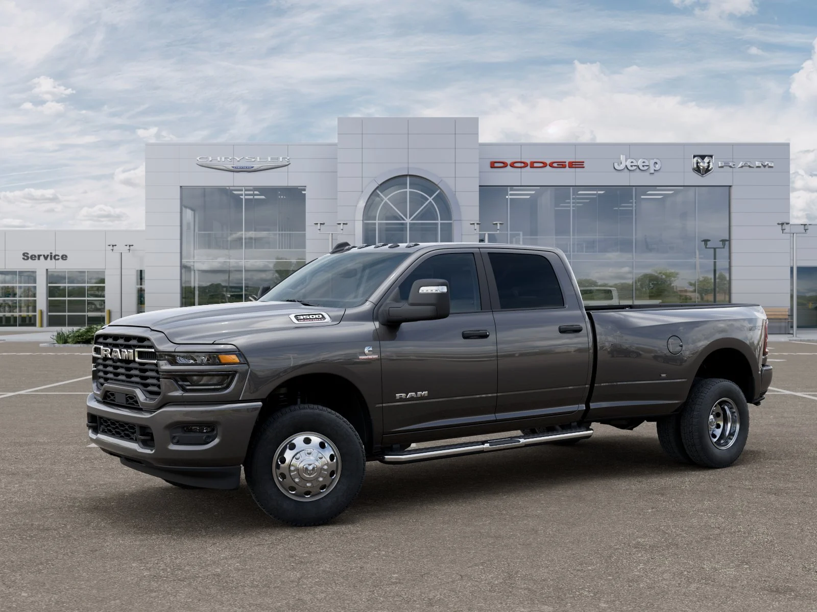 New 2026 Granite Crystal Metallic Clear-Coat Exterior Paint RAM Big Horn image 32