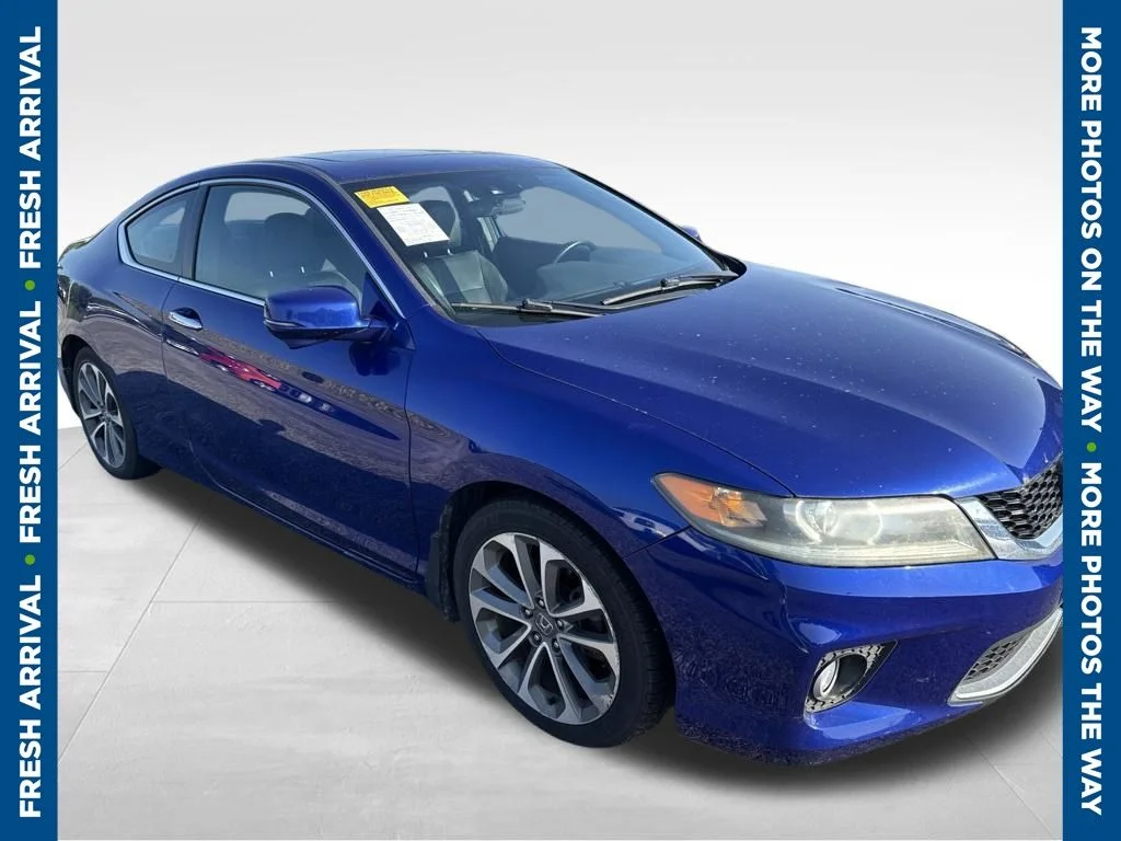 Used 2013 Blue Honda EX-L image 1