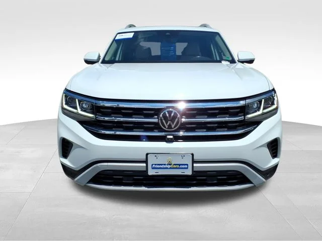 Used 2021 White Volkswagen SEL Premium image 14