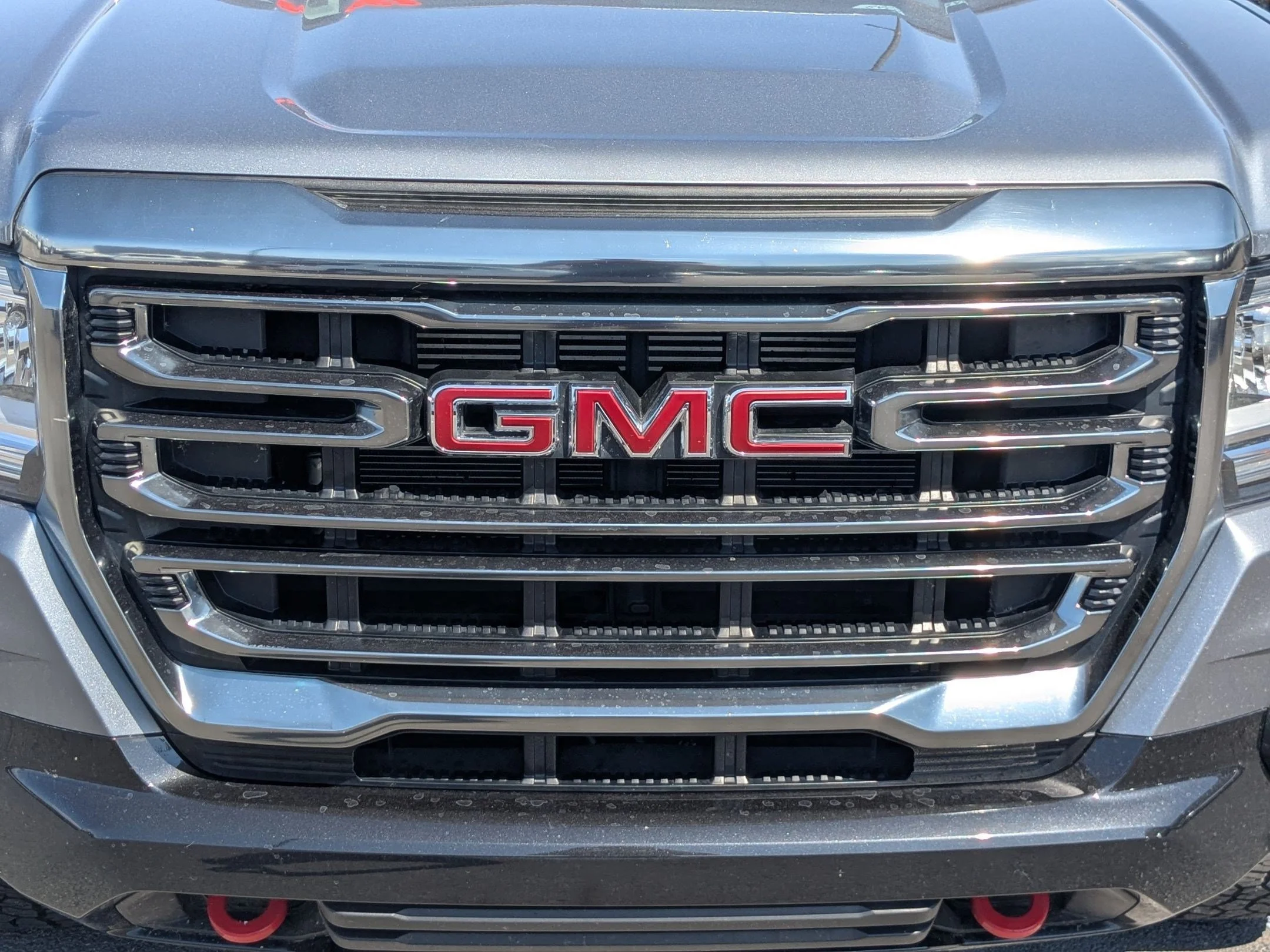 Used 2021 Satin Steel Metallic GMC 4WD AT4 w/Leather image 10