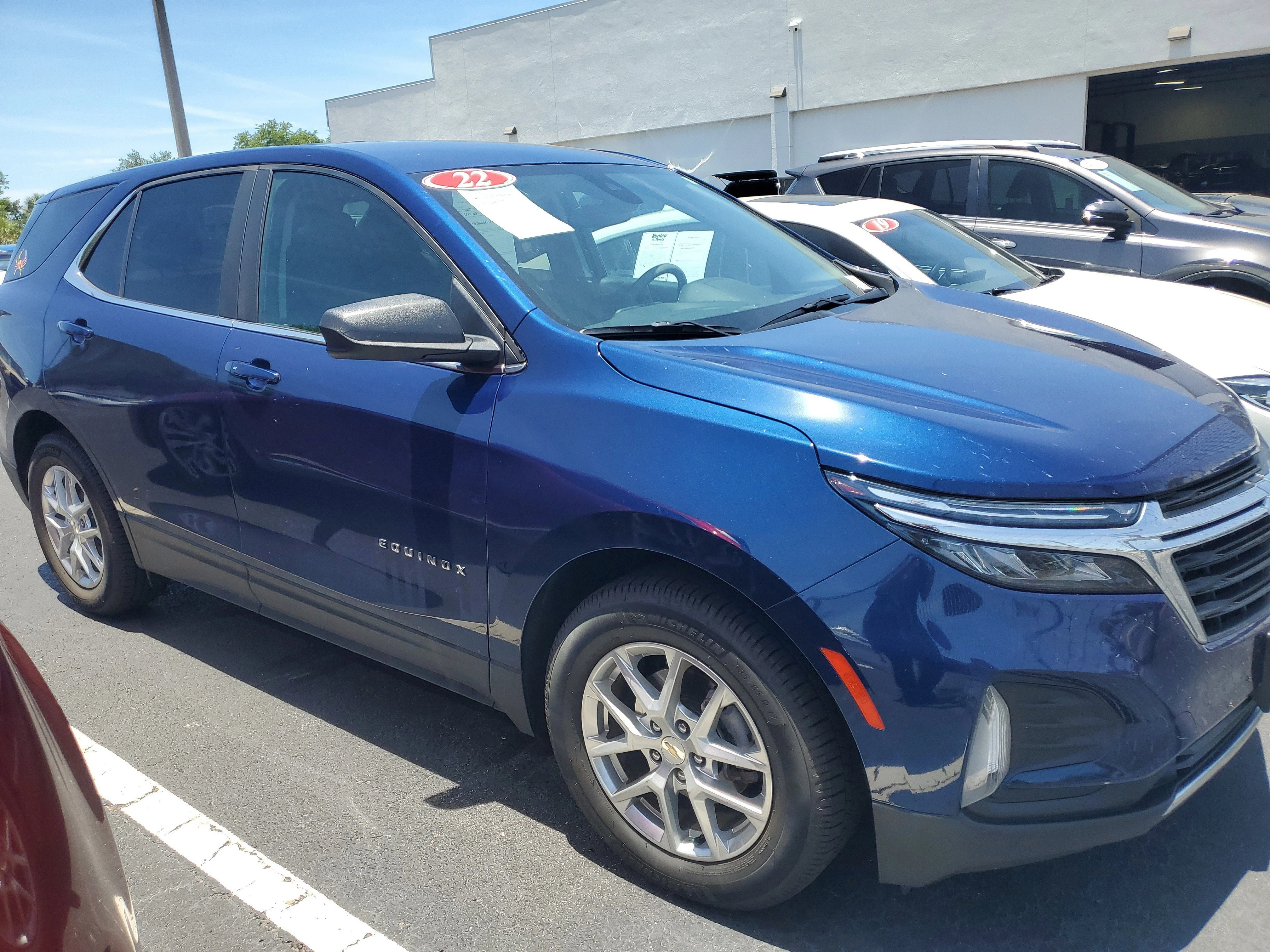 Used 2022 Blue Glow Metallic Chevrolet LT image 1