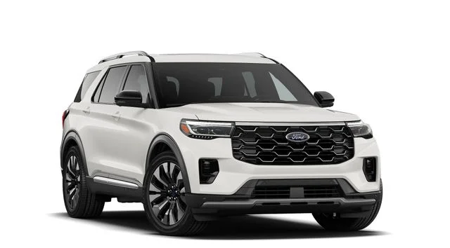 New 2026 Star White Metallic Tri-Coat Ford Platinum image 4