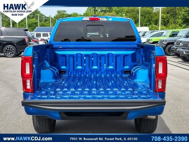Used 2021 Blue Ford Lariat image 26
