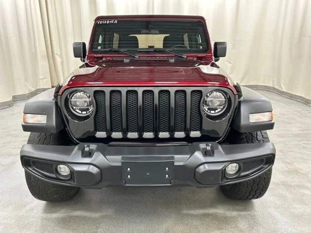 Used 2022 Red Jeep Unlimited Willys image 25