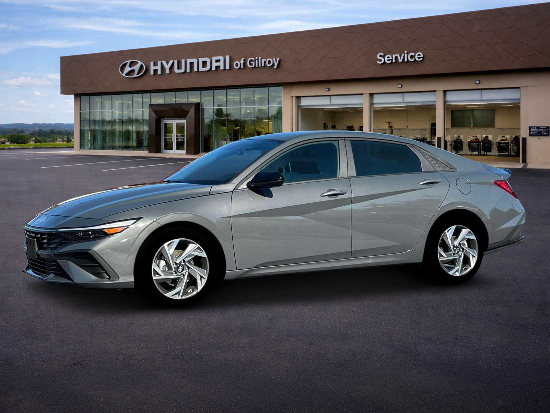 New 2025 Gray Hyundai SEL Sport image 2