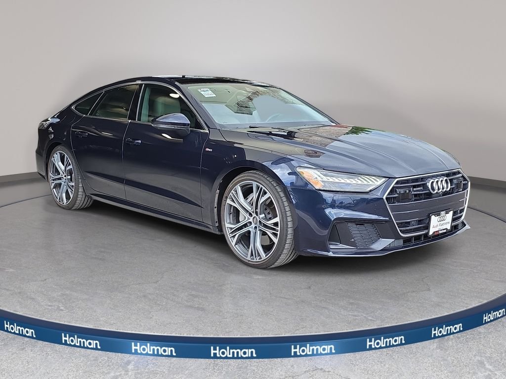 Used 2020 Blue Audi 3.0T Prestige image 4