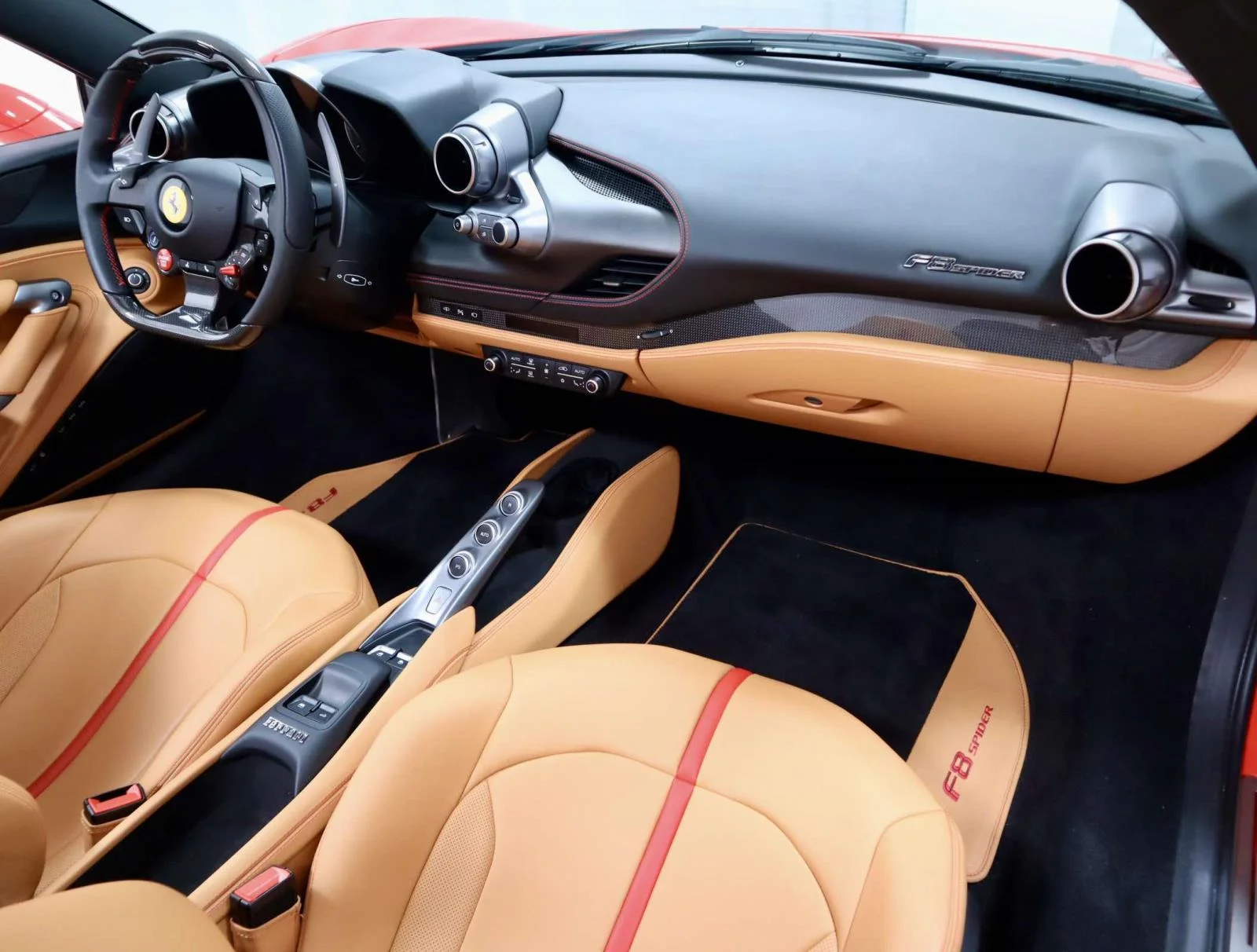 Used 2022 Rosso Corsa Ferrari Convertible image 17