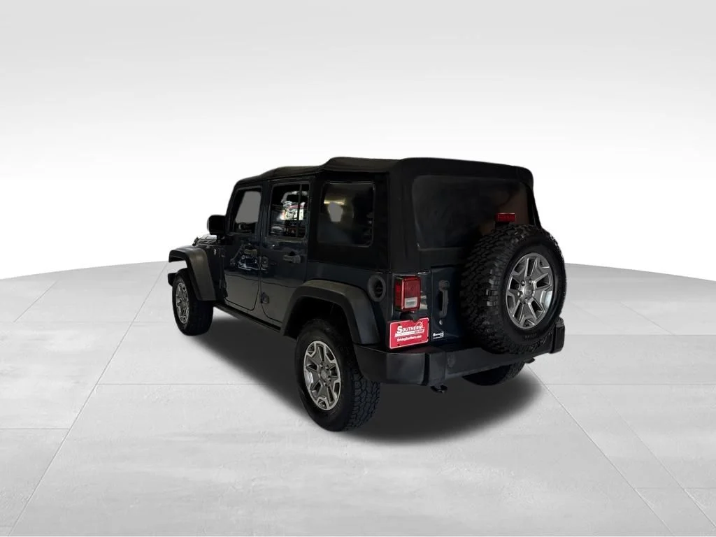 Used 2016 Black Jeep Unlimited Rubicon image 3