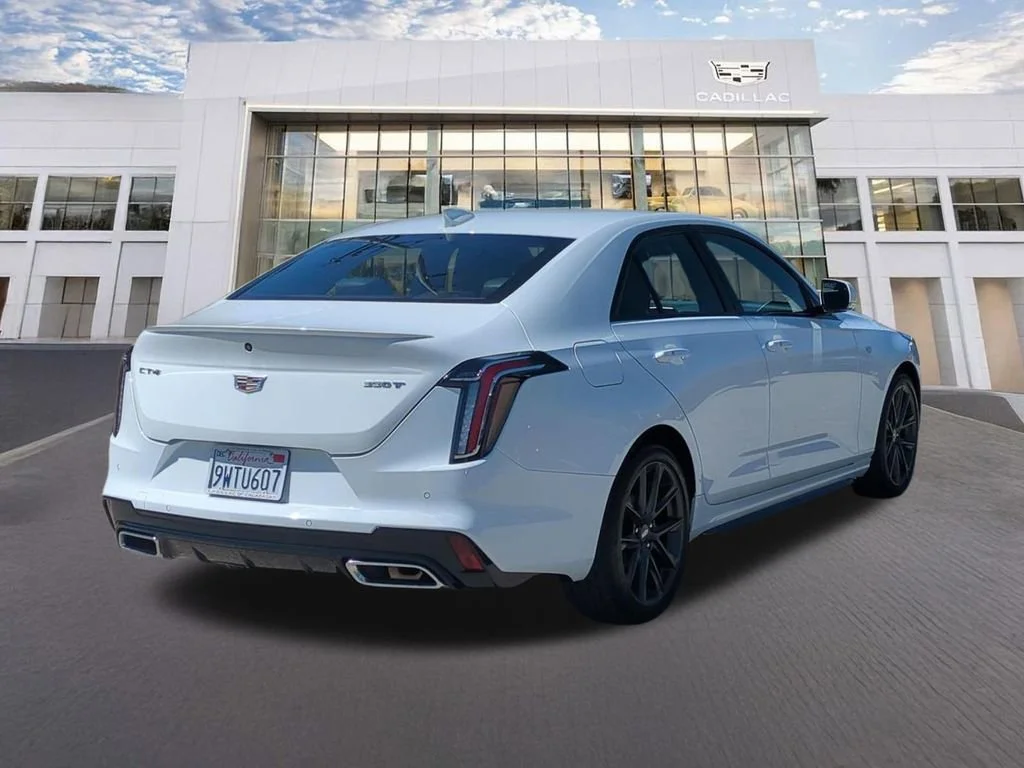 Used 2025 Summit White Cadillac Sport image 5