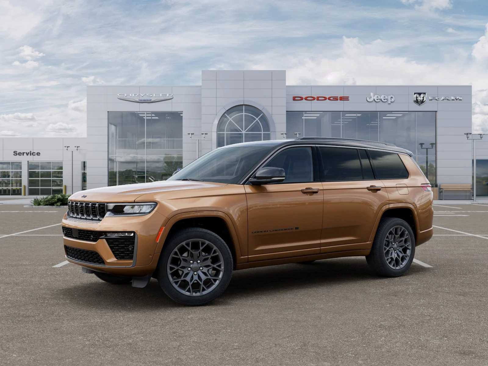 New 2026 Copper Shino Metallic Clear-Coat Exterior Paint Jeep Summit image 36