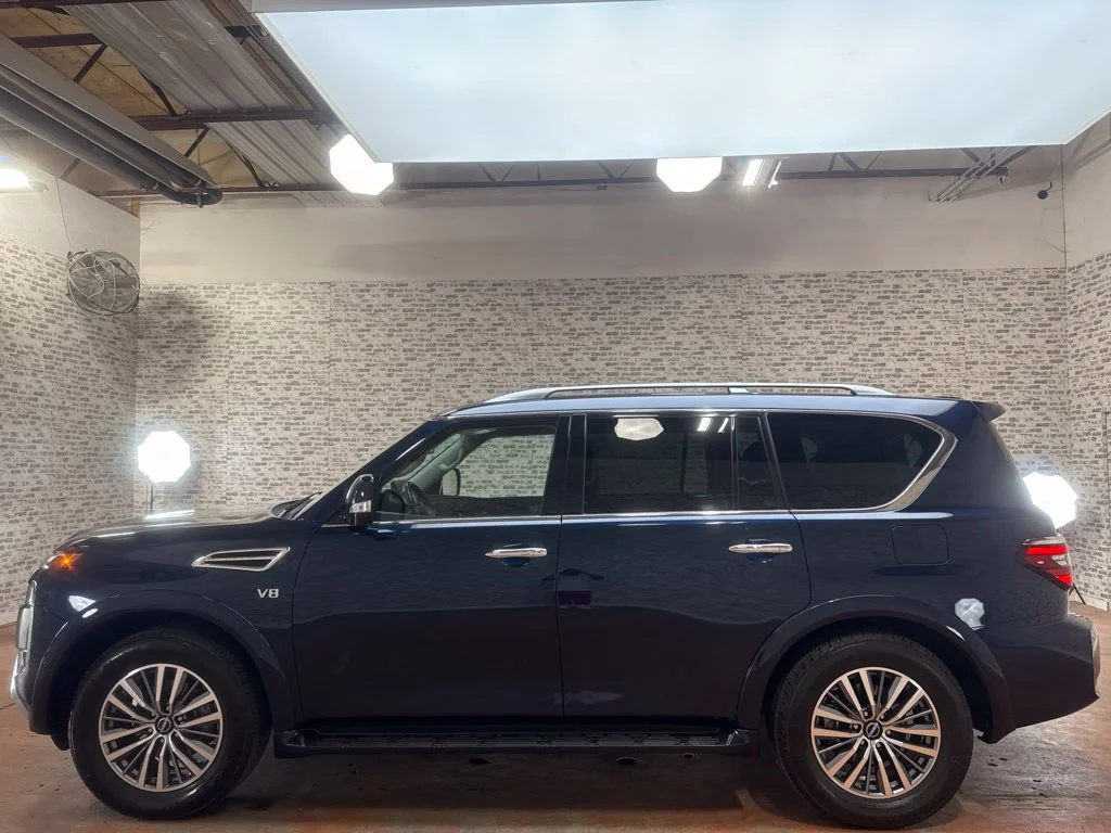 Used 2022 Hermosa Blue Pearl Nissan SL image 4