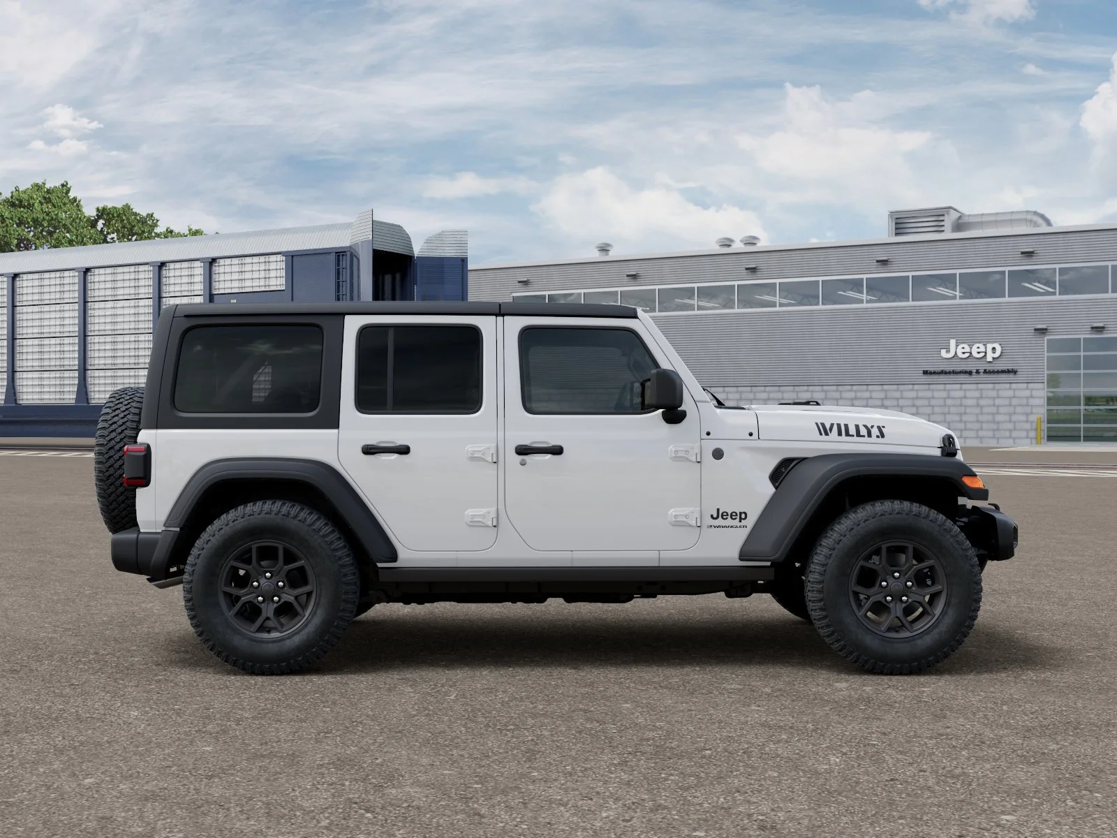 New 2026 Bright White Clearcoat Jeep Willys image 23