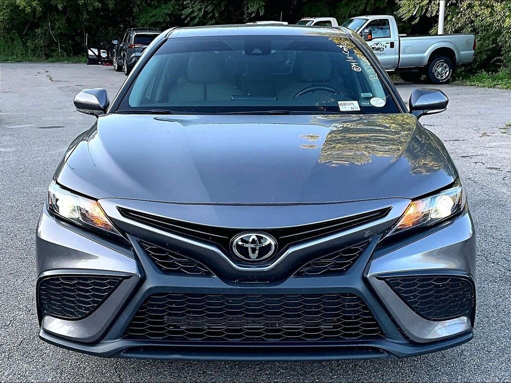 Used 2024 Gray Toyota SE image 2