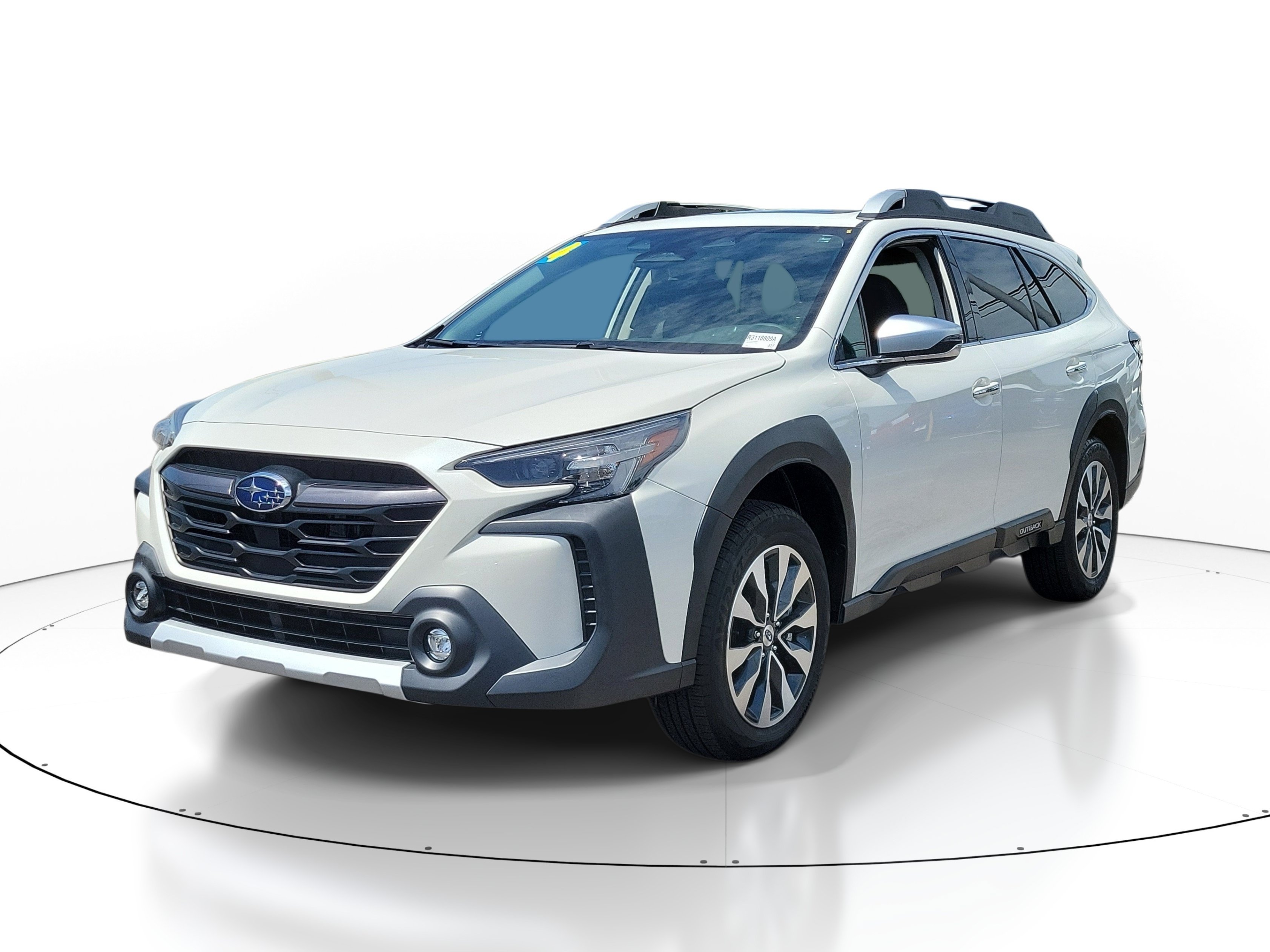 Used 2024 Crystal White Pearl Subaru Touring image 3