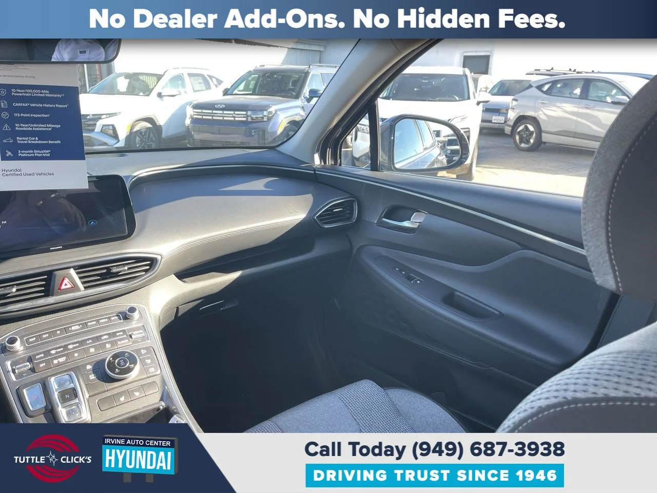 Used 2023 PORTOFINO GRAY HYUNDAI SEL CONVENIENCE image 3