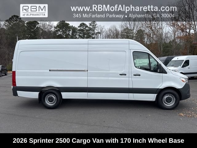 New 2026 Arctic White Mercedes-Benz 2500 with 170 Inch Wheel Base image 5